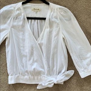 Madewell Wrap Blouse